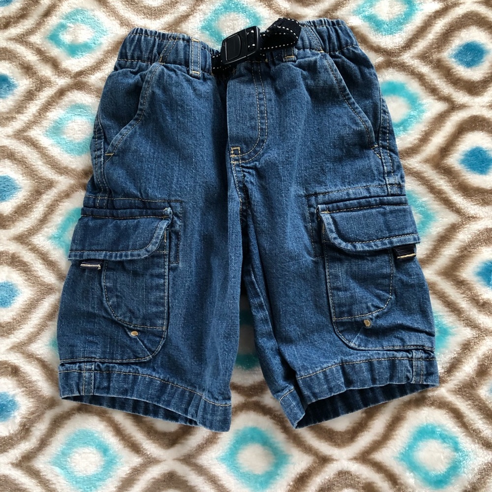 Land’s End 3T Jean cargo shorts. Worn once.